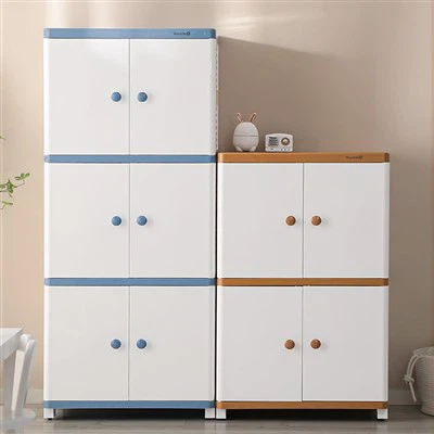 Kunststoff-Doppeltür-Kleiderschrank